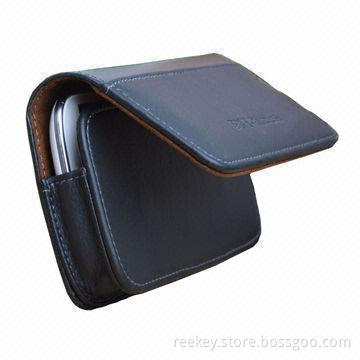 Full Grain Holster Leather Case Pouch for Samsung Galaxy S3 i9300 with Belt Clip Black